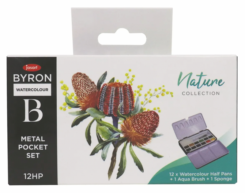 Jasart Byron Watercolour Pocket - Set of 12