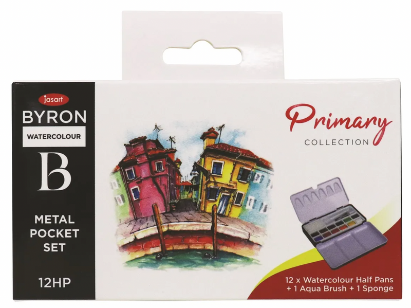 Jasart Byron Watercolour Pocket - Set of 12