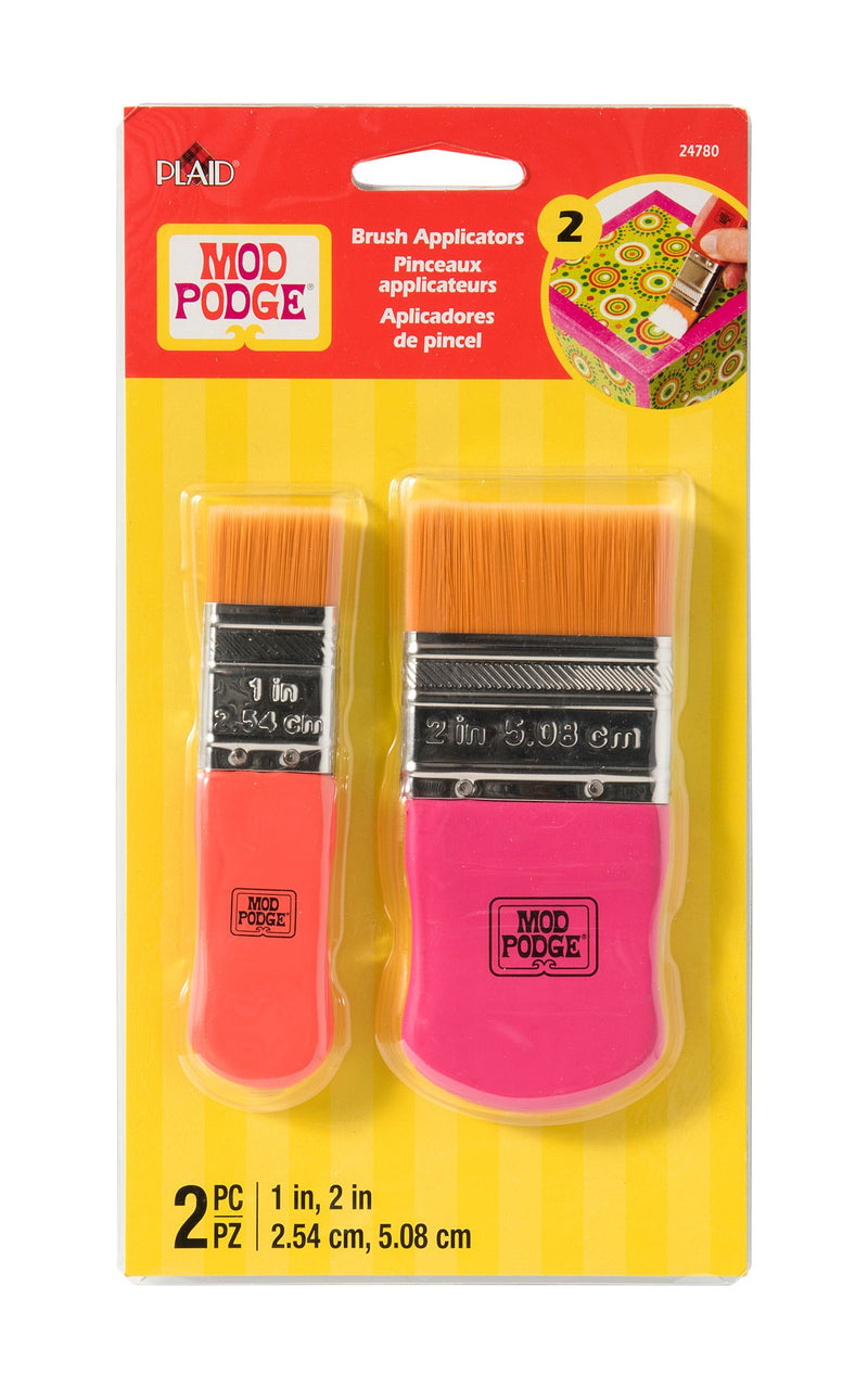 Mod Podge Applicator Brushes Set Of 2