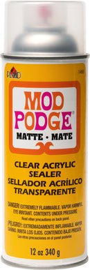 Mod Podge Acrylic Sealer Matte 12oz/340g