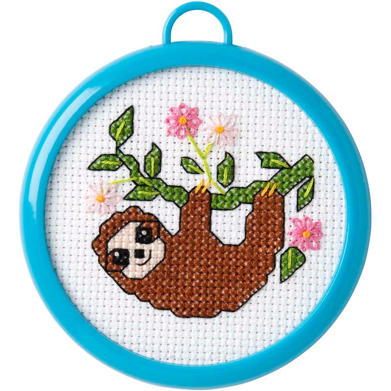 bucilla my first cross stitch kit - sloth
