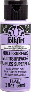 Folk Art Multi-Surface Acrylic Craft Paint 2oz/59ml#Colour_LIGHT LAVENDER