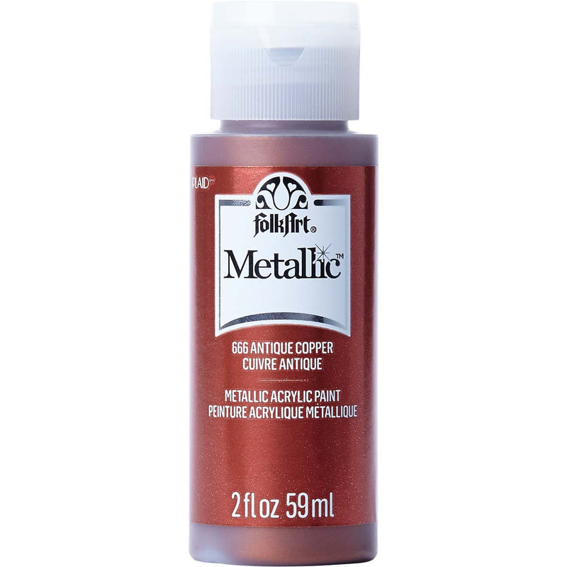 Folk Art Acrylic Metallic Craft Paint 2oz/59ml