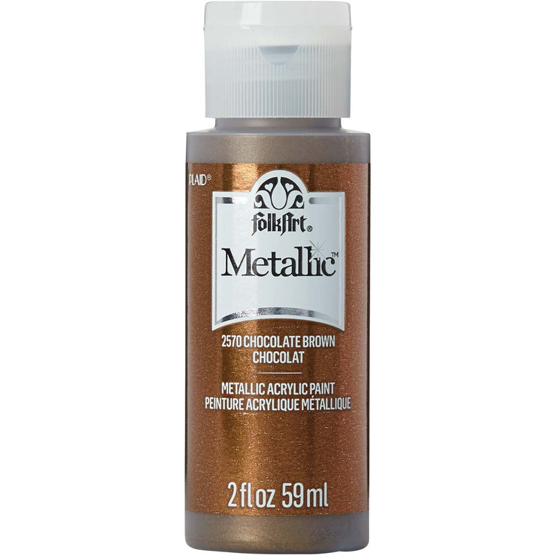 Folk Art Acrylic Metallic Craft Paint 2oz/59ml