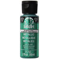 Folk Art Acrylic Metallic Craft Paint 2oz/59ml#Colour_EMERALD GREEN