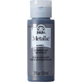 Folk Art Acrylic Metallic Craft Paint 2oz/59ml#Colour_GUNMETAL GRAY