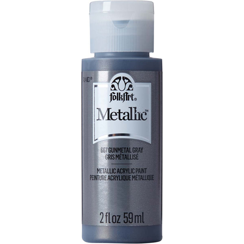 Folk Art Acrylic Metallic Craft Paint 2oz/59ml