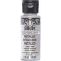 Folk Art Acrylic Metallic Craft Paint 2oz/59ml#Colour_SILVER ANNIVERSARY