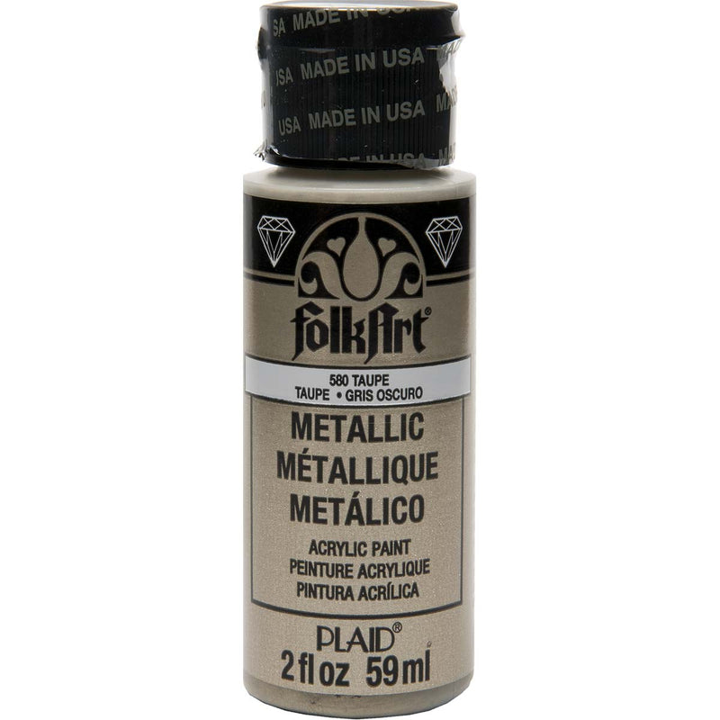 Folk Art Acrylic Metallic Craft Paint 2oz/59ml