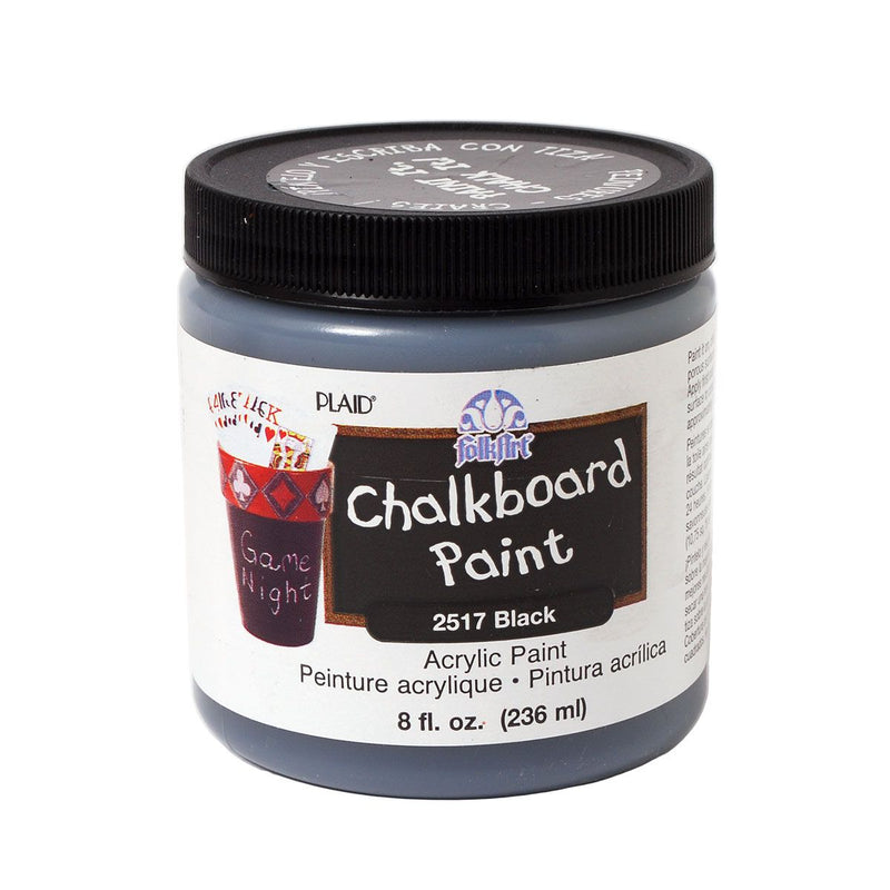 Folk Art Chalkboard Craft Paint 8oz/236ml Black