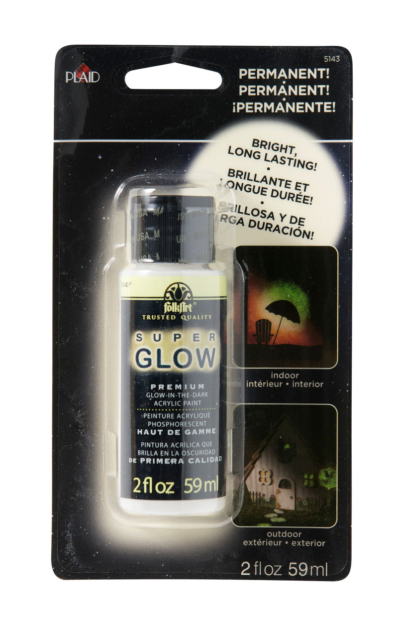 Folk Art 5143 Super Glow Craft Paint 2oz/59ml