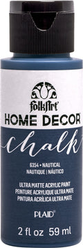 Folk Art Home Decor Chalk Acrylic Craft Paint 2oz/59ml#Colour_NAUTICAL