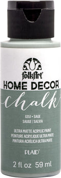 Folk Art Home Decor Chalk Acrylic Craft Paint 2oz/59ml#Colour_SAGE