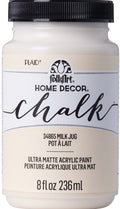 Folk Art Home Decor Chalk Acrylic Craft Paint 8oz/236ml#Colour_MILK JUG