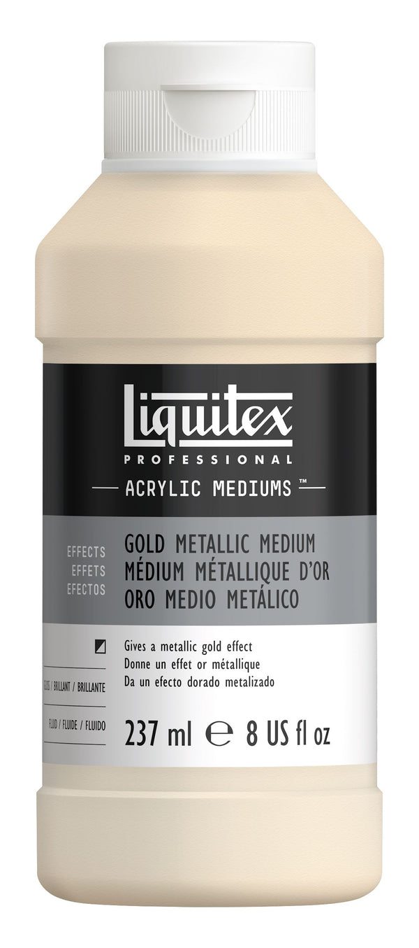 Liquitex Metallic Medium 237ml#Colour_GOLD