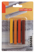Reeves Fine Artist Pastels - Pack of 4#Colour_EARTH TONES LIGHT