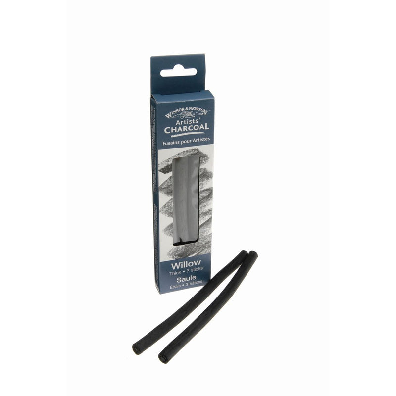 Winsor & Newton Charcoal Willow Thick Box Of 3