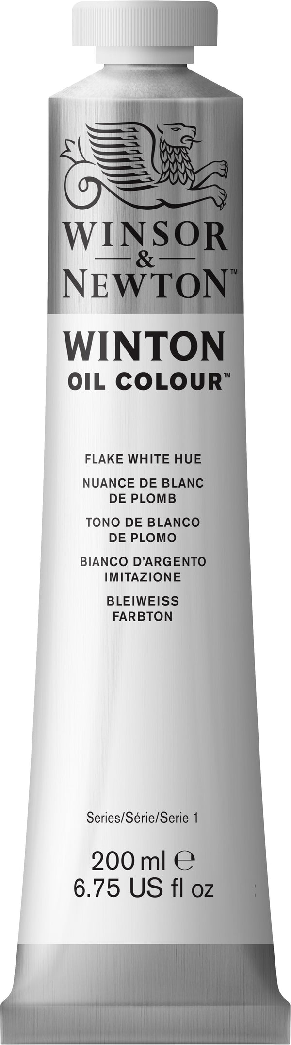 Winsor & Newton Winton Oil Paint 200ml#Colour_FLAKE WHITE HUE