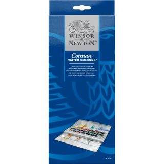 Winsor & Newton Cotman Watercolour Studio Set Of 45 Half Pans