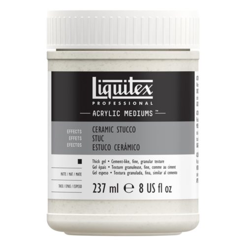 Liquitex Ceramic Stucco Effect Medium 237ml