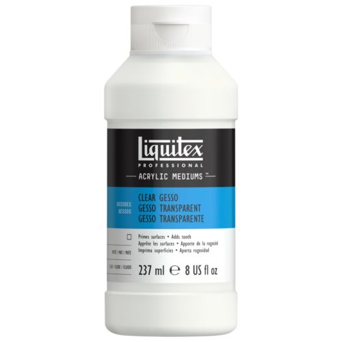 Liquitex Clear Gesso Surface Preparation