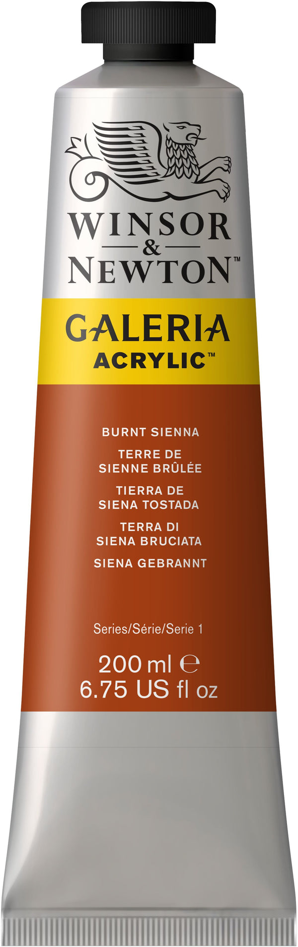 Winsor & Newton Galeria Acrylic Paint 200ml#colour_BURNT SIENNA