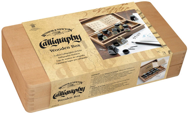 Winsor & Newton Calligraphy Wooden Box Set