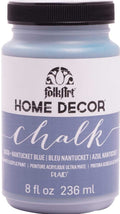 Folk Art Home Decor Chalk Acrylic Craft Paint 8oz/236ml#Colour_NANTUCKET BLUE