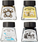 Winsor & Newton Metallic Drawing Ink - Set of 4