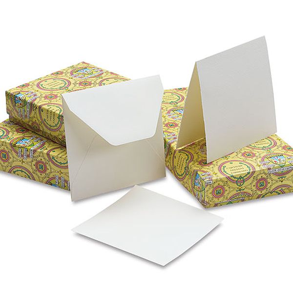 Fabriano Medioevalis Mixed 260gsm Folded Card Pack of 20#Dimensions_13X17CM