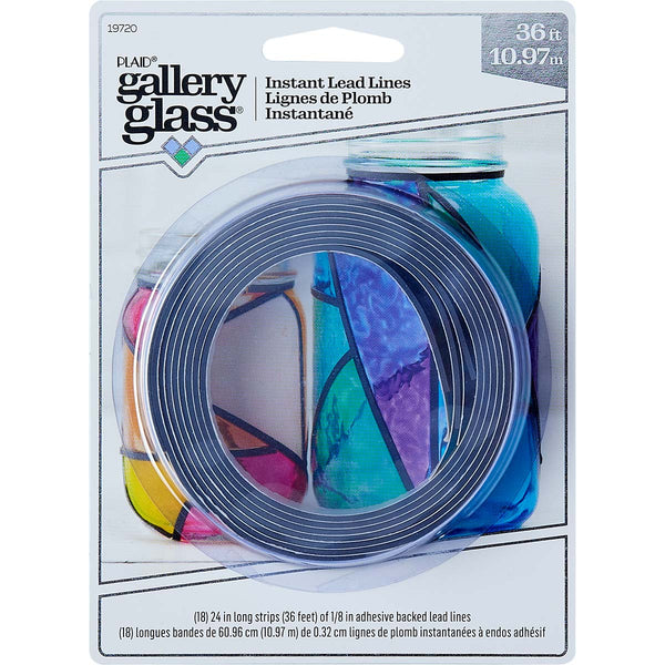 Plaid Gallery Glass Instant Lead Roll#Size_36 FEET