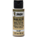 Folk Art Glass Acrylic Craft Paint Enamel 2oz/59ml#Colour_GLITTER GOLD