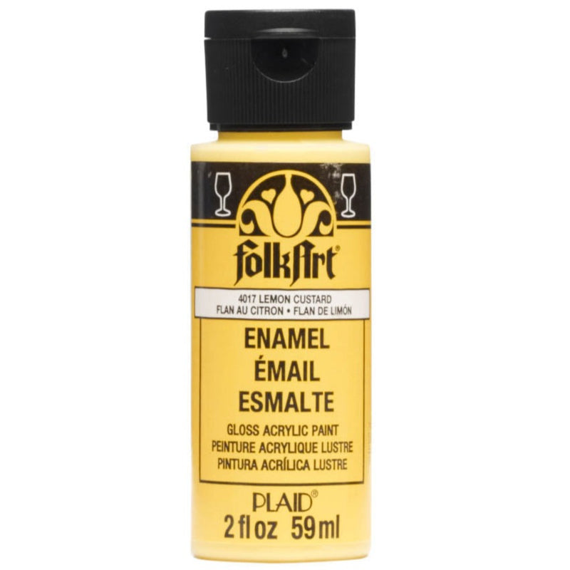 Folk Art Glass Acrylic Craft Paint Enamel 2oz/59ml