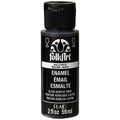 Folk Art Glass Acrylic Craft Paint Enamel 2oz/59ml#Colour_LICORICE