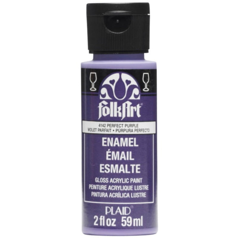 Folk Art Glass Acrylic Craft Paint Enamel 2oz/59ml