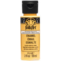 Folk Art Glass Acrylic Craft Paint Enamel 2oz/59ml#Colour_SCHOOL BUS YELLOW