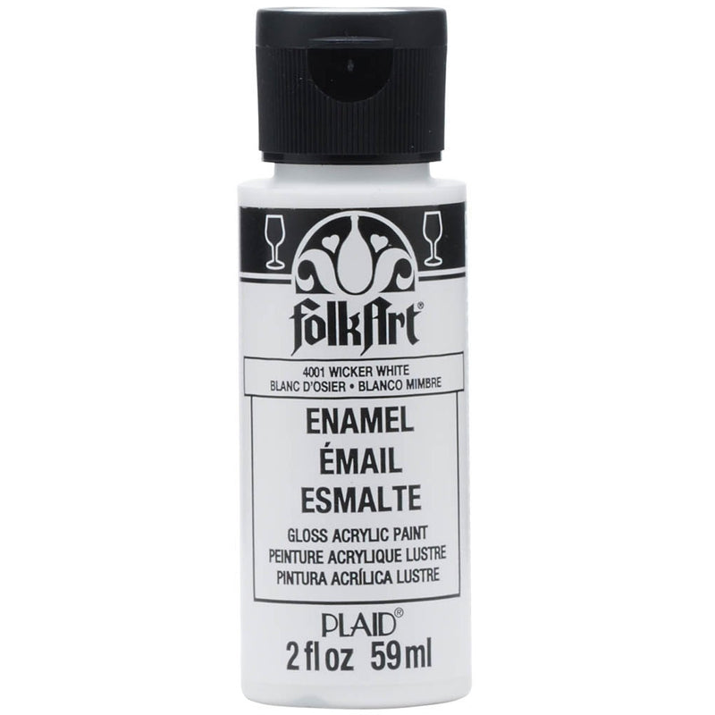 Folk Art Glass Acrylic Craft Paint Enamel 2oz/59ml