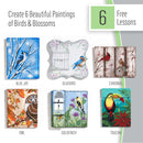 Folk Art Stroke Birds & Blossoms Kit