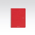 Fabriano Ecoqua Spiral Notebook 90gsm Blank A5#Colour_RASPBERRY