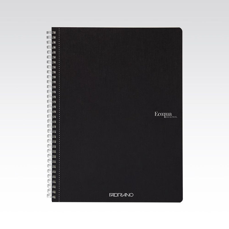 Fabriano Ecoqua Spiral Notebook 90gsm Blank A4