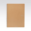Fabriano Ecoqua Spiral Notebook 90gsm Blank A4#Colour_BROWN