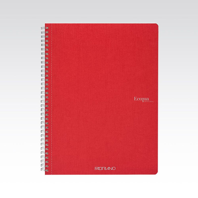 Fabriano Ecoqua Spiral Notebook 90gsm Blank A4