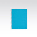 Fabriano Ecoqua Spiral Notebook 90gsm Graph 5mm A5#Colour_TURQUOISE