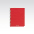 Fabriano Ecoqua Spiral Notebook 90gsm Lined A5#Colour_RASPBERRY
