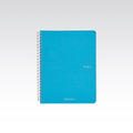 Fabriano Ecoqua Spiral Notebook 90gsm Lined A5#Colour_TURQUOISE