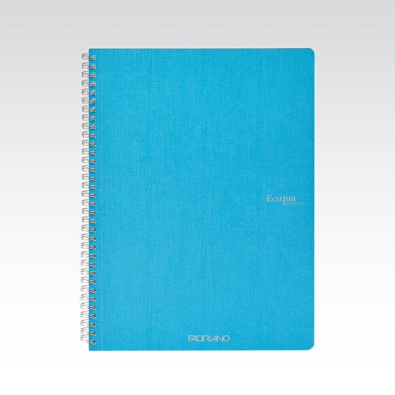 Fabriano Ecoqua Spiral Notebook 90gsm Lined A4