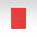 Fabriano Ecoqua Stapled Notebook 90gsm Graph 5mm A5#Colour_RASPBERRY