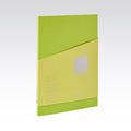 Fabriano Ecoqua Plus Glued Notebook 90gsm Lined A4#Colour_LIME
