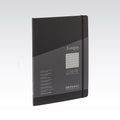 Fabriano Ecoqua Plus Stitch Notebook 90gsm Lined A4#Colour_BLACK