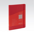 Fabriano Ecoqua Plus Hidden Spiral Notebook 90gsm Dots A5#Colour_RASPBERRY